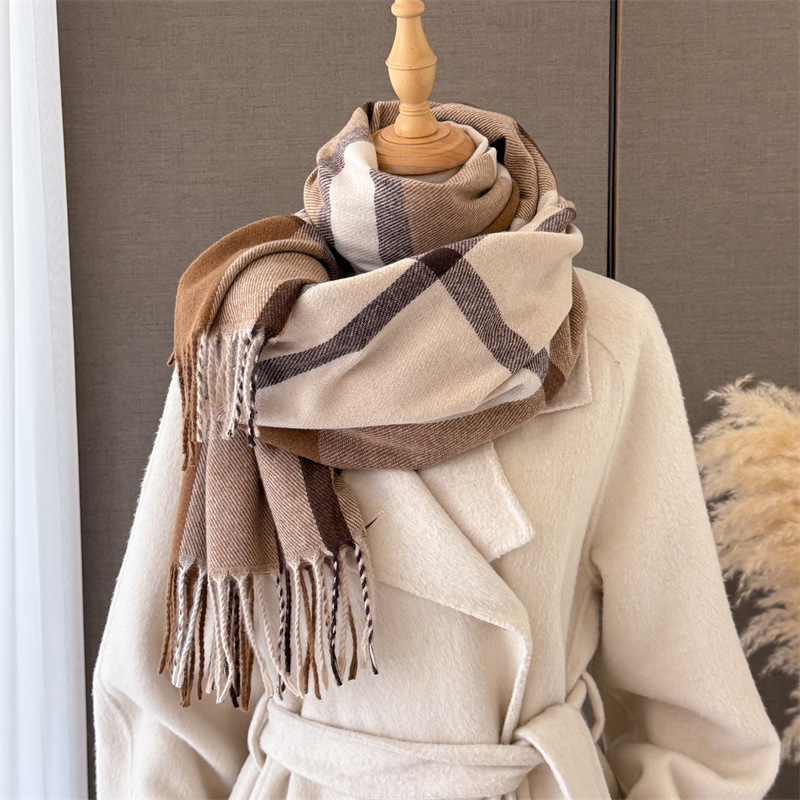 Women Scottish Plaid Imitation - огляд і ціна Cashmere Pashmina Wrap