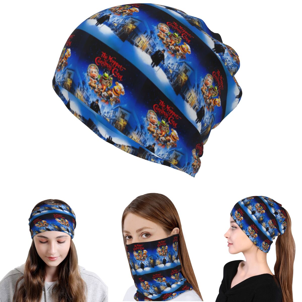 Muppet Christmas Carol Bandana - огляд і ціна Knit Beanie Hat Warm
