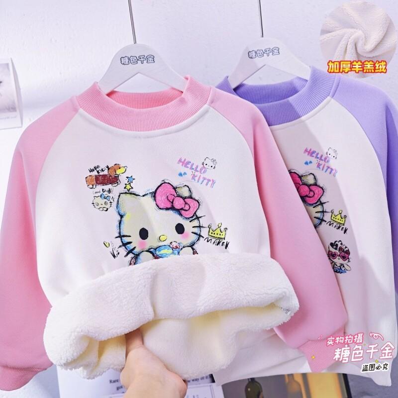Sanrio Hello Kitty Girls Fleec - огляд і ціна Sherpa Hoodie Fleece
