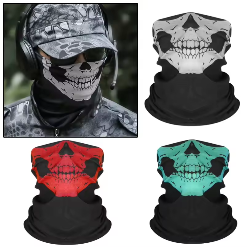 Skull Men Balaclava Ski Mask C - огляд і ціна Balaclava Ski Mask