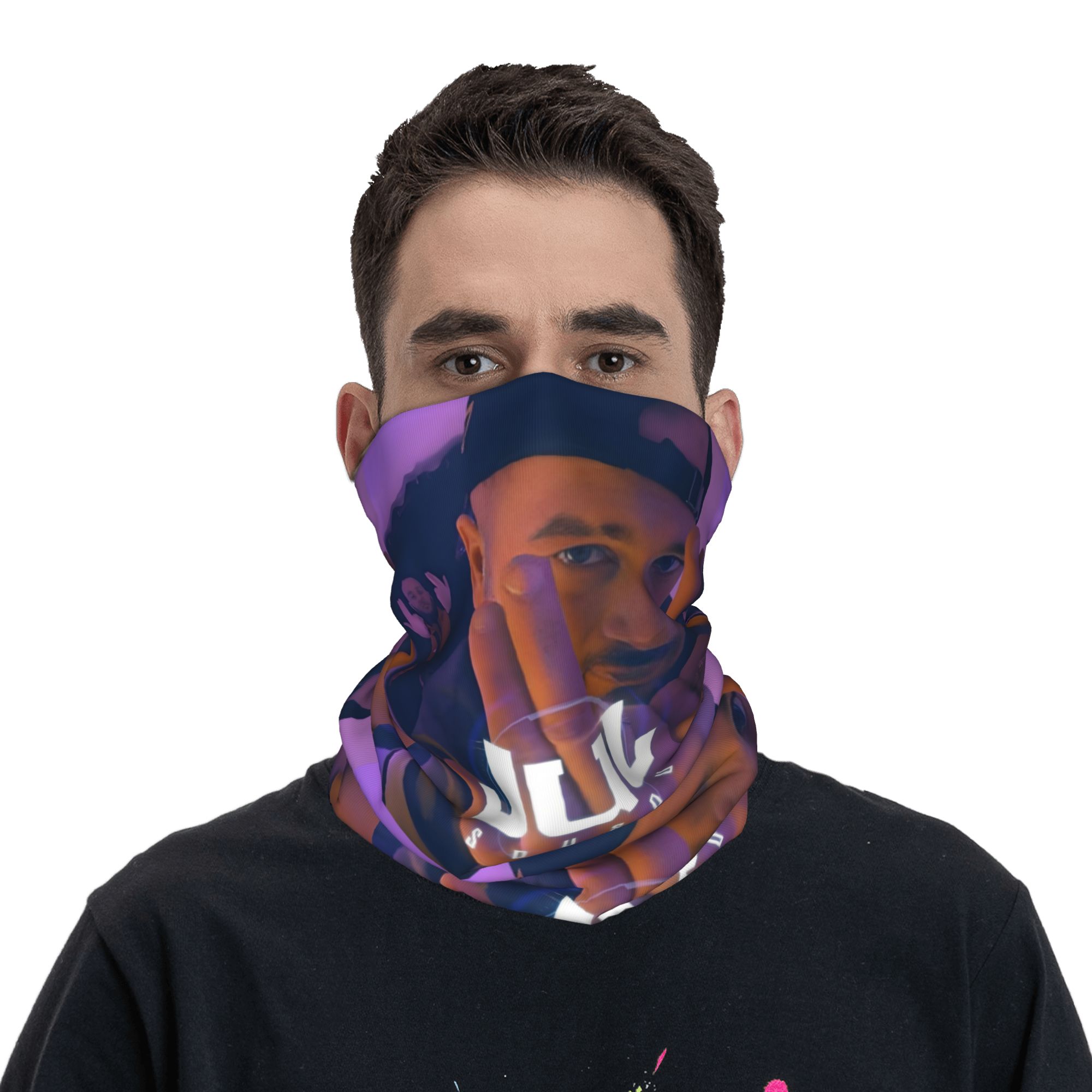 Custom JuL Rap Music Bandana W - огляд і ціна Neck Gaiter Fleece