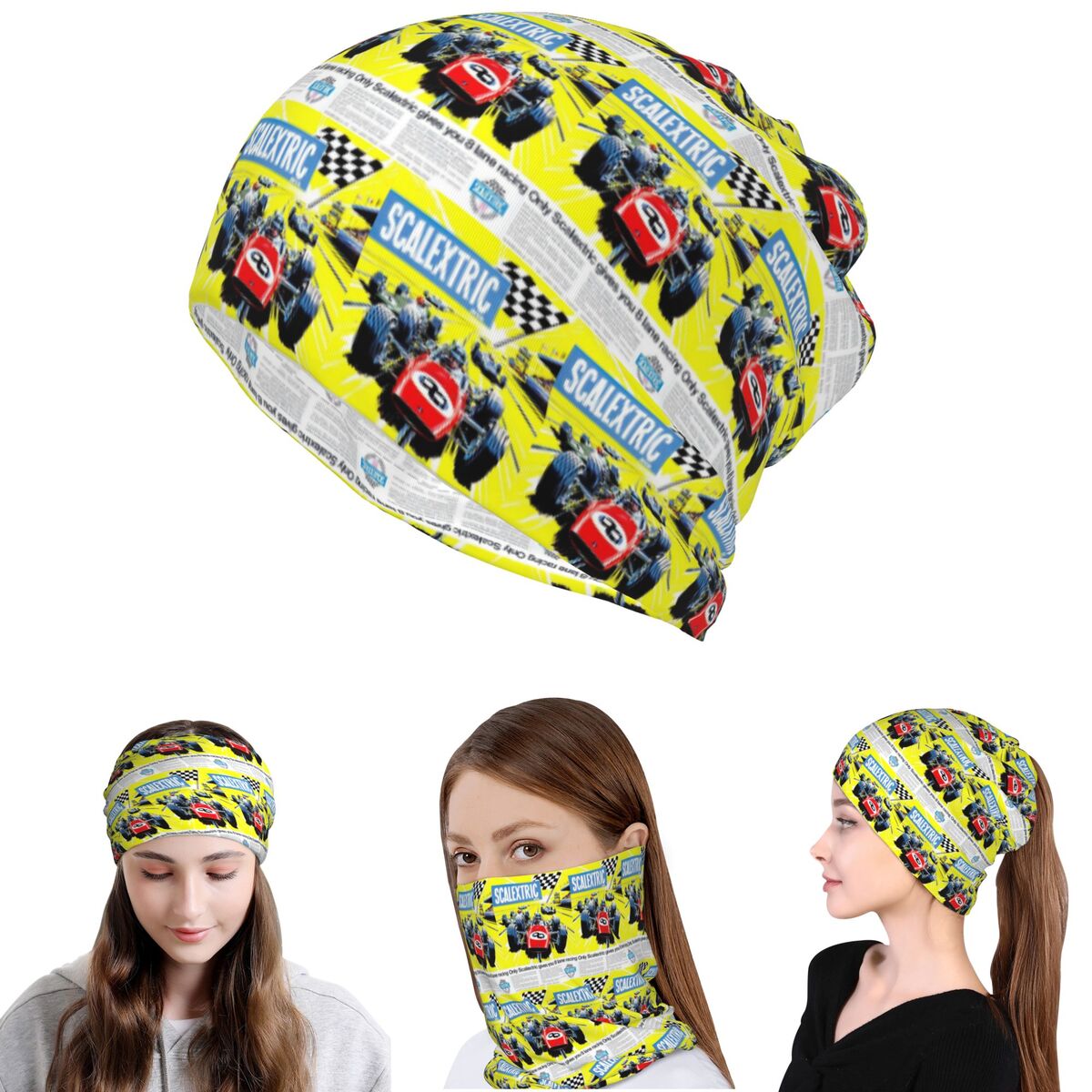 Scalextric Vintage Stuff Banda - огляд і ціна Knit Beanie Hat Warm