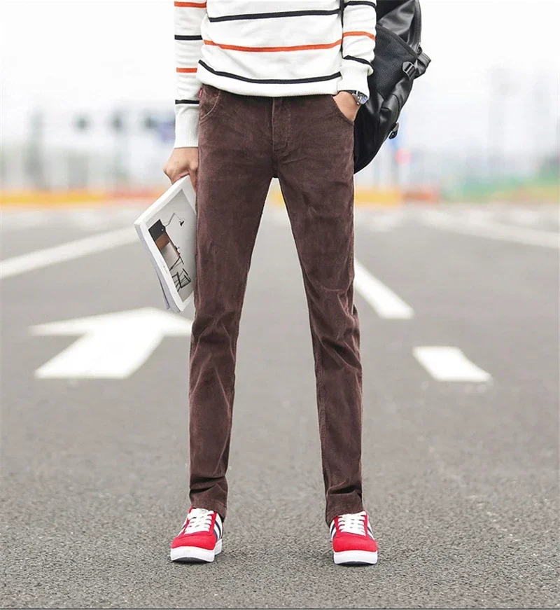 2023 Autumn Winter Men's Casua - огляд і ціна Corduroy Pant Warm