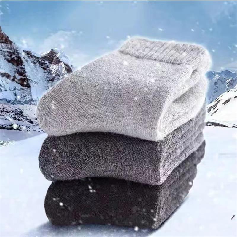 4Pairs/Lot Men's Winter Super  - огляд і ціна Thermal Sock Wool