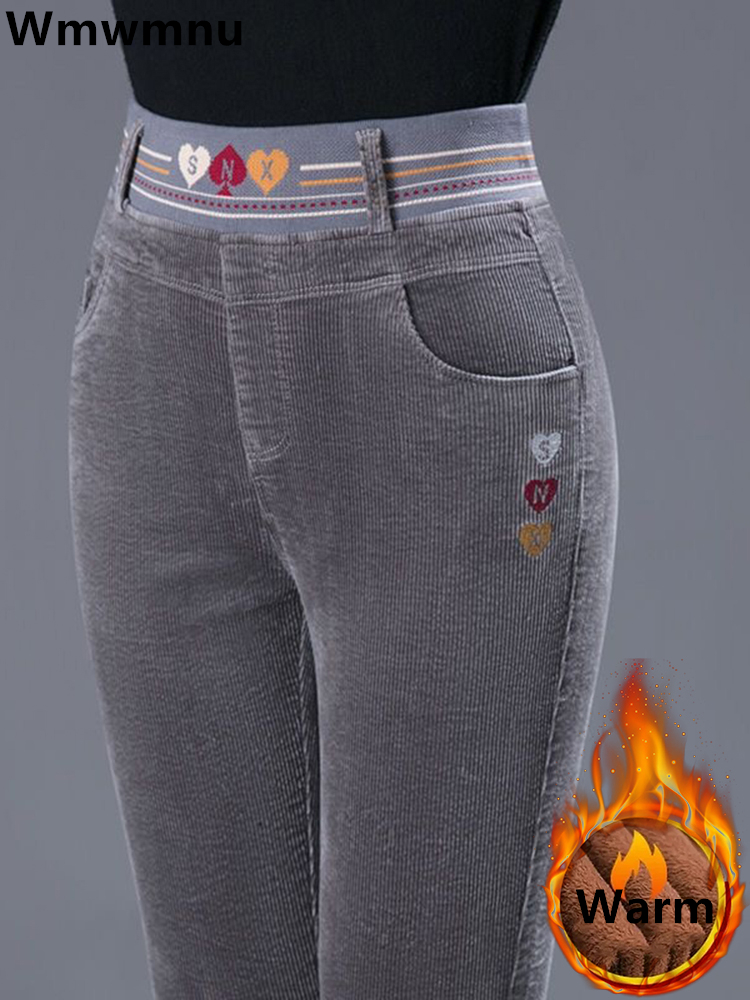 Winter Thicken Plush Lined Pen - огляд і ціна Corduroy Pant Warm