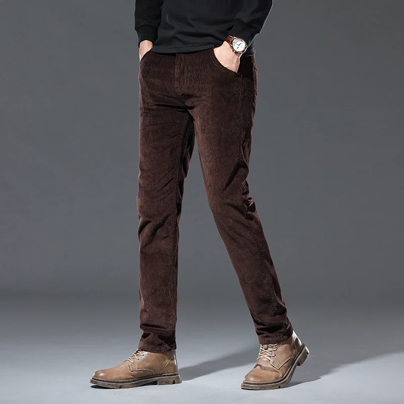 Winter New Men's Corduroy Flee - огляд і ціна Corduroy Pant Warm