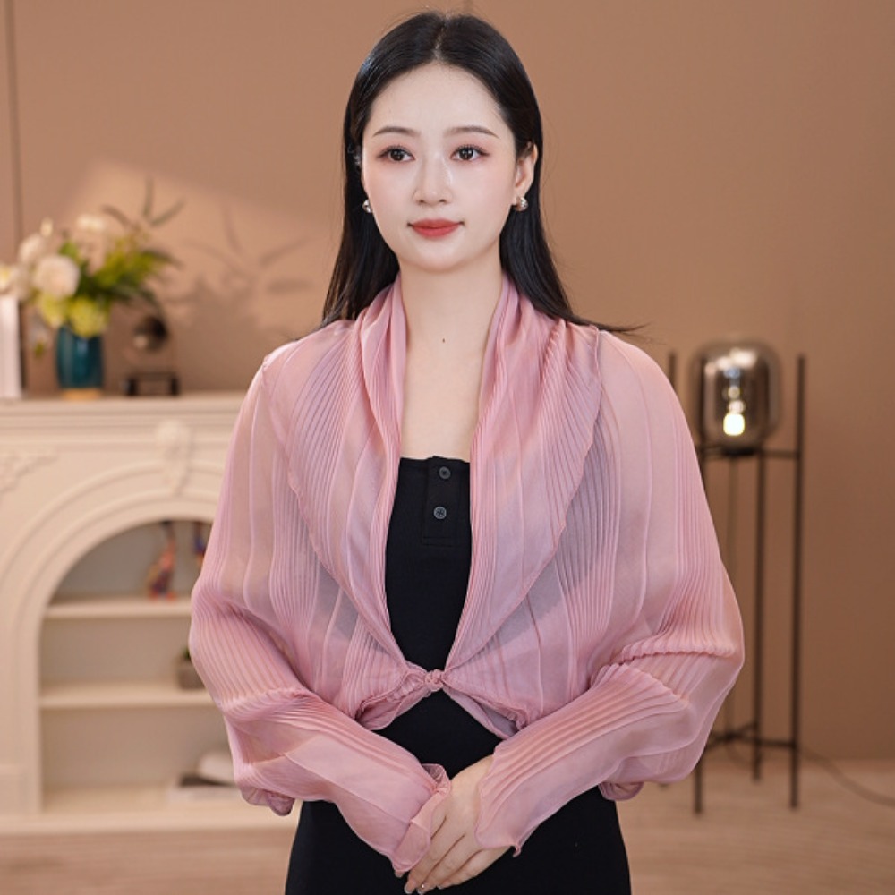 Solid Color Sun Protection Top - огляд і ціна Shawl Wrap Winter