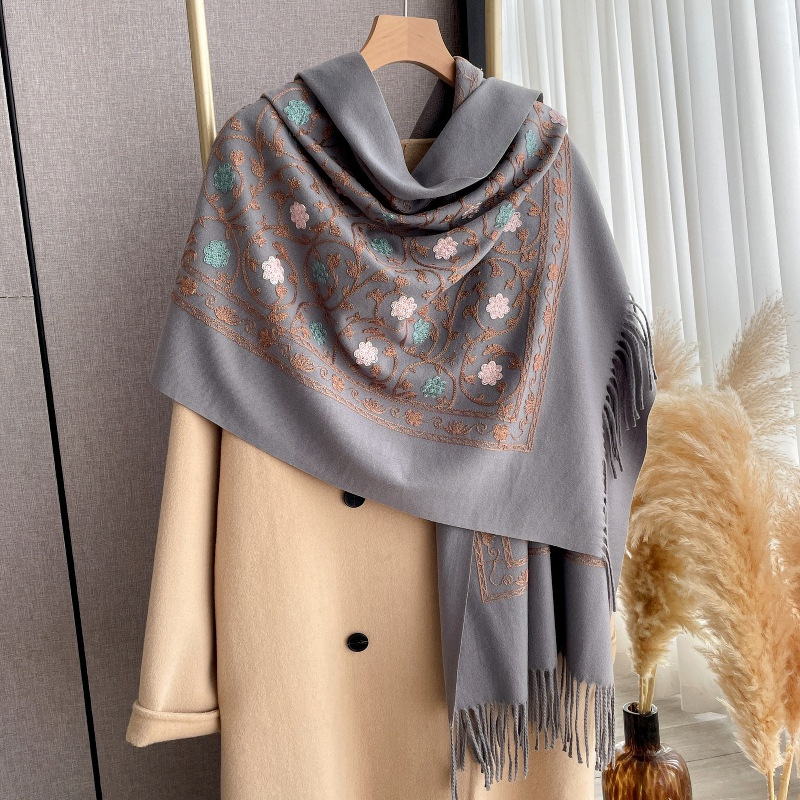 2025 New Embroidery Cashmere S - огляд і ціна Cashmere Pashmina Wrap