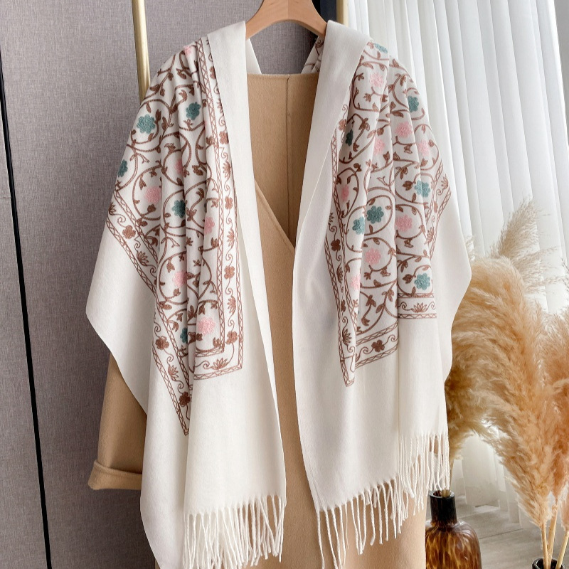 2025 New Embroidery Cashmere S - огляд і ціна Cashmere Pashmina Wrap