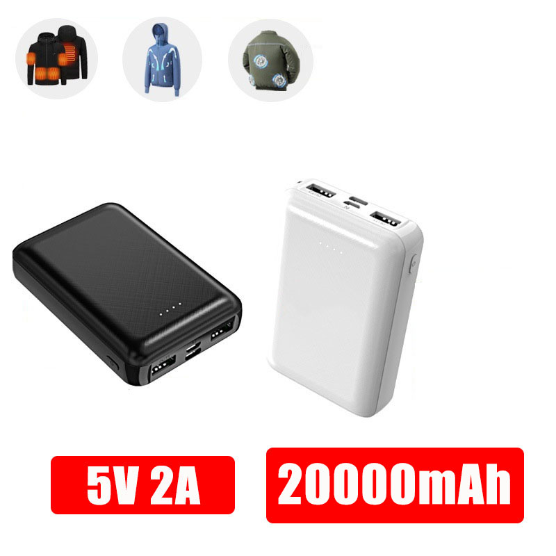 Mini Power Bank 20000mAh 5V 2A - огляд і ціна Heated Vest Battery