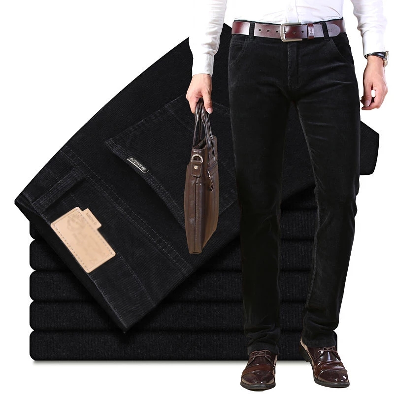 Autumn Winter Men`s Thick Warm - огляд і ціна Corduroy Pant Warm